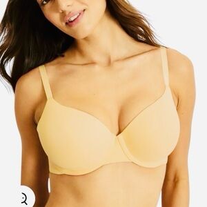 Knix FreeFlex Demi Bra Size 34C  in Buttercup Yellow NWT